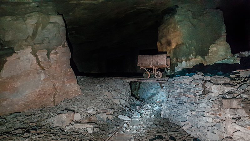 Indiana Jones Mine in Belgien